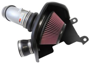 Honda Civic Si Performance Air Intake - K&N Engineering - Typhoon - Silver - `12-`15